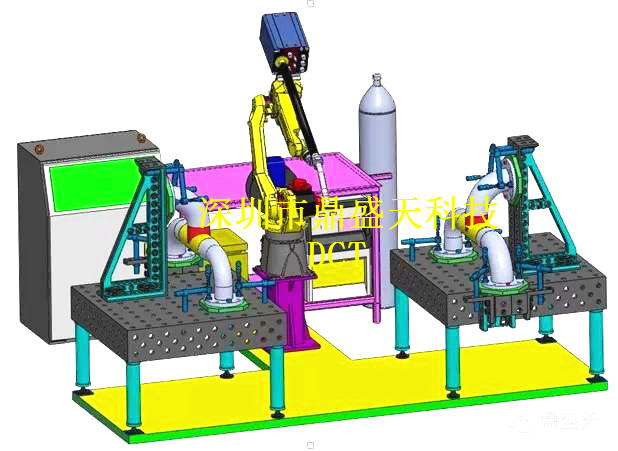 機(jī)器人自動化柔性焊接工裝設(shè)計(jì)